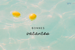 Bonnes vacances
